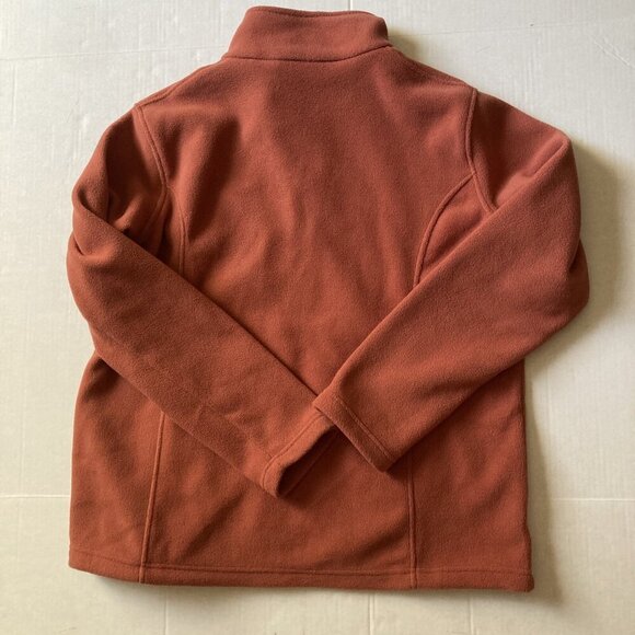 Men's cabelas jacket size XL fleece burnt orange - Picture 6 of 6